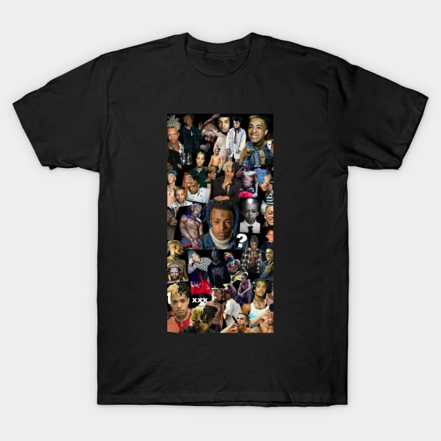 Aesthetic Singers Rapper Collage T-Shirt by semekadarso